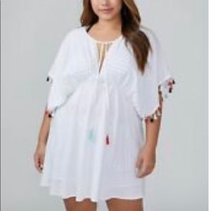 Cacique Lane Bryant swim cover up